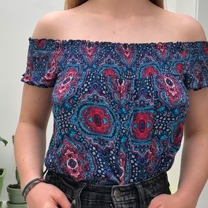 Off the shoulder top